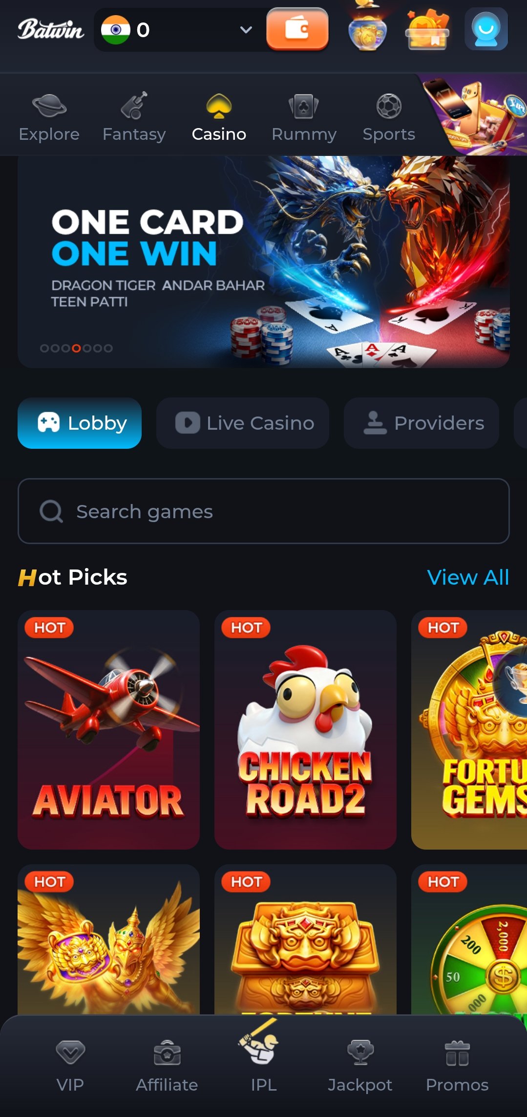 Batwin Game winnings and rewards